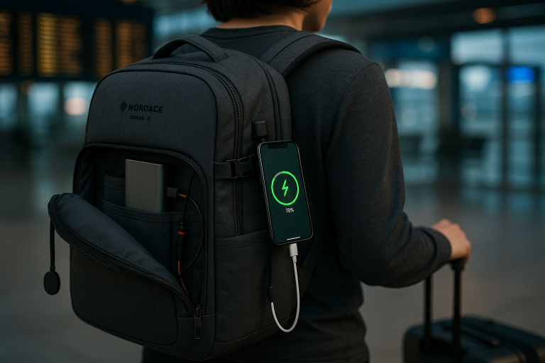 How To Use Nordace Backpack Charger