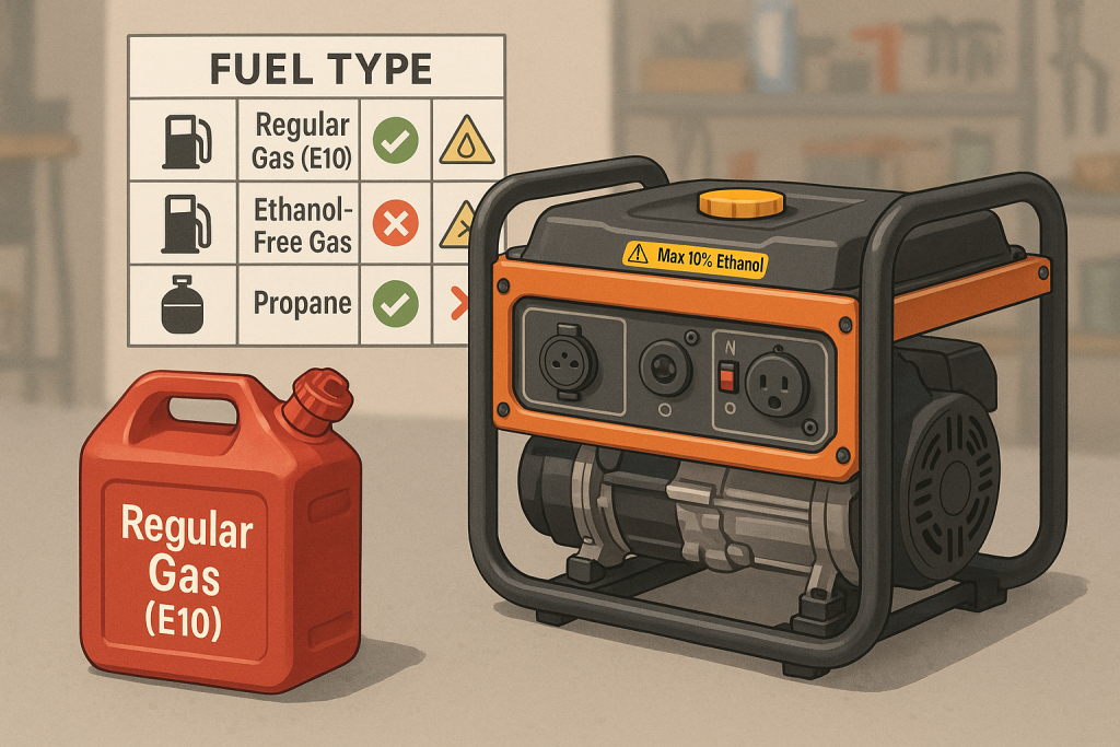 Why Does My Charger Keep Falling - Can I Use Regular Gas In My Generator Fuel Type Explained 1024x683 