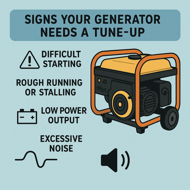 11 Warning Signs Your Generator Needs a Tune-Up (And What to Do Next)