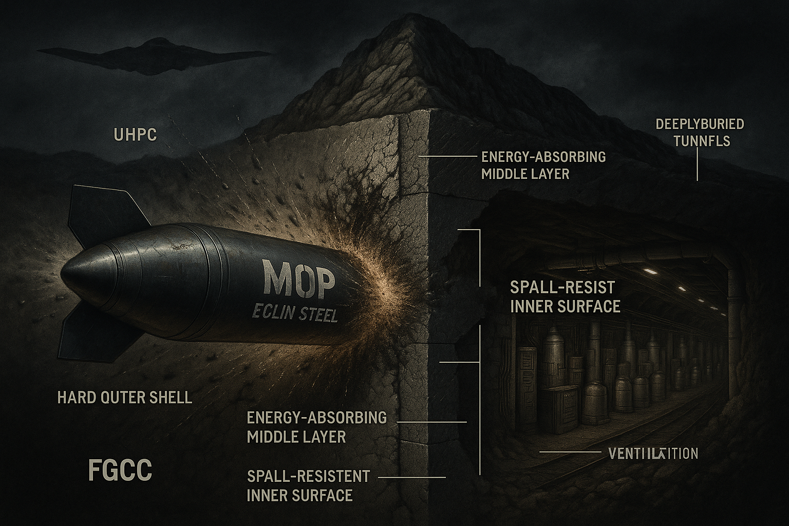 America’s Bunker Busters Versus Iran’s Ultra-High Performance Concrete