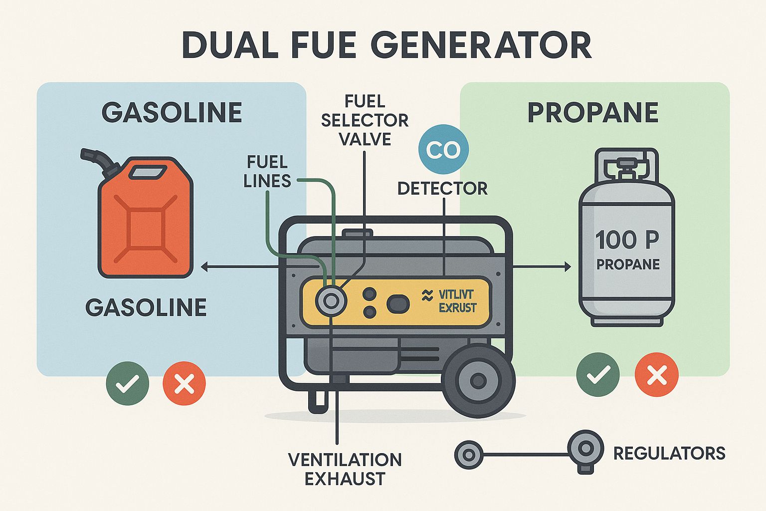 Dual Fuel Tank Setup Guide for Generators: Pros and Cons
