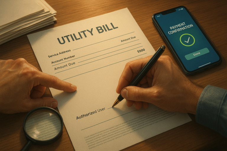 How to Add a Name to Your Utility Bill (Step-by-Step Guide)