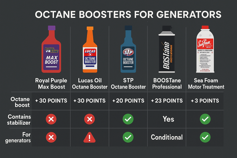 Octane Boosters for Generators: Do They Actually Work?