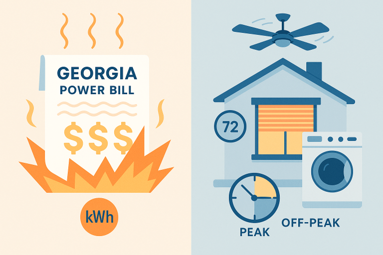 Average Electricity Bill in Georgia