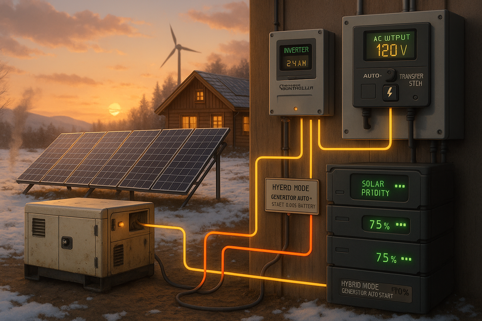 Can You Combine Solar Panels with a Generator