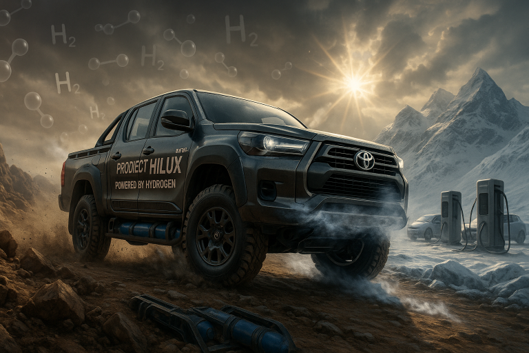 Toyota’s Project Hilux Declares War on Gasoline, Hybrids, and EVs