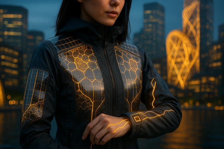 These ultra-thin bendy solar panels are so light you can wear them