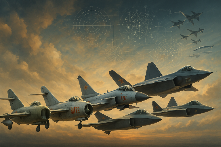 The Evolution of Chinese Fighter Aircraft: From Reverse-Engineering to Technological Prowess