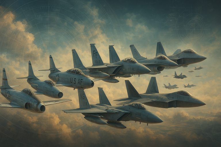 The Evolution of U.S. Fighter Jets: From F-86 Sabre to F-35 and Beyond